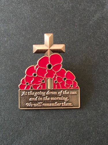 Rememberance pin badge