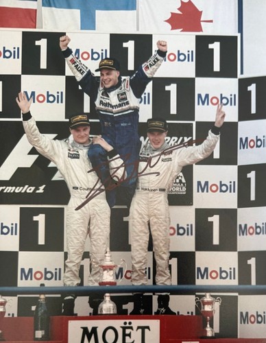 Jacques villeneuve hand signed - hand,