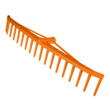 Reinforced hay rake, plastic