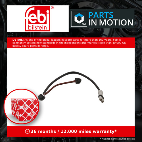 Brake pad wear - wear, indicator