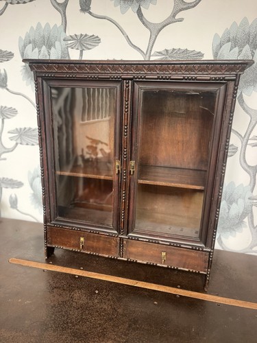 19th century rosewood display - 19th-century,