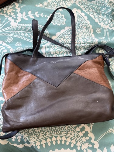 Gigi leather shoulder handbag - leather,