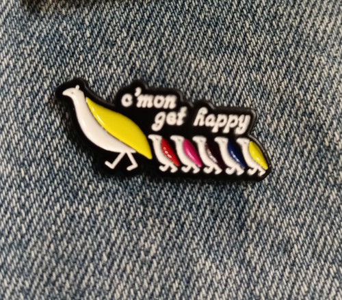 Partridge family pin more - or,