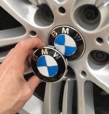 Only 2 x BMW Centre 68mm Caps  1/3/5/6/7 Series 