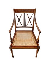Antique sheraton revival chair - antique,