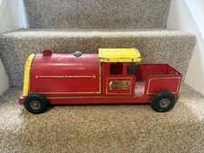 VINTAGE TRI-ANG EXPRESS LOCO PULL ALONG TRAIN 52cm c1960