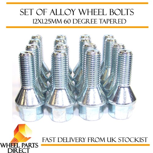 Alloy wheel bolts - bolts, 12x1.25