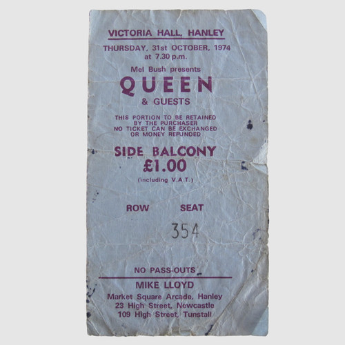 Queen 1974 victoria hall - queen,