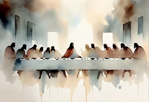 Last supper christian - supper,