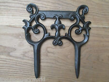 Cast iron Period vintage style Fancy Garden Mud Boot Shoe Footwear Scraper 