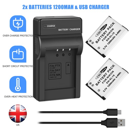 2pcs 1200mah el19 battery - 2pcs, &
