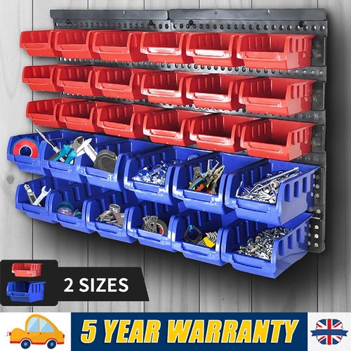 Piece plastic bins wall - 30,