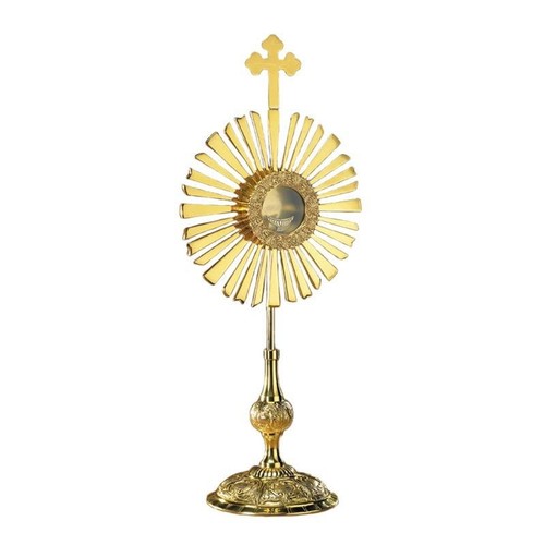 Cross monstrance with luna - monstrance,