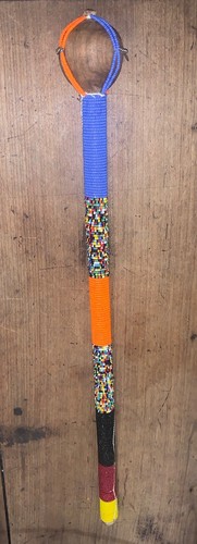 Vtg african tribal knobkerrie - african,