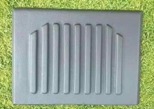 CAST IRON BACK BRICK PLATE FOR