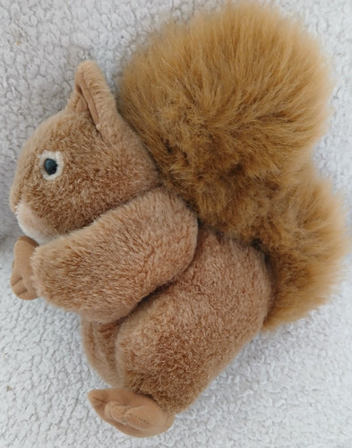 Vintage boots brown squirrel - boots,