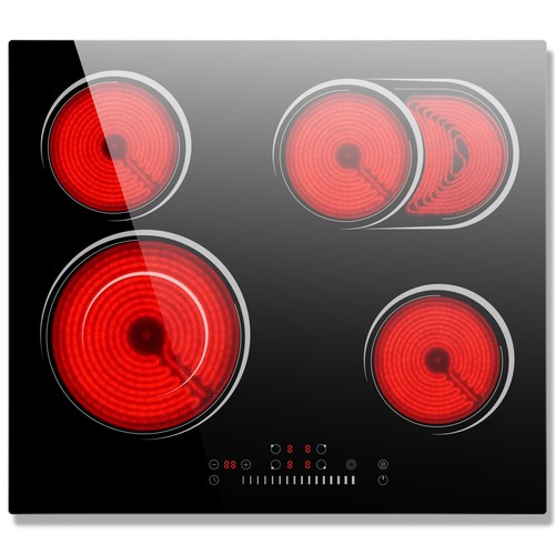 Electric hob 60cm nefaracy - electric, 4