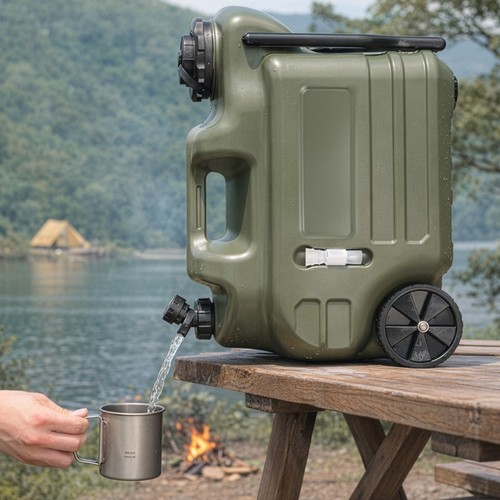 Water container liter - water,
