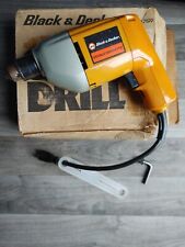 VINTAGE BLACK & DECKER 3/8 INCH DRILL 7199 ORANGE 