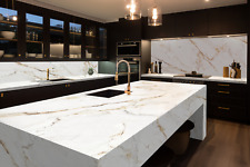 Borgini Quartz Kitchen Worktop - NEW COLOUR - Cut, Polished, & Installed
