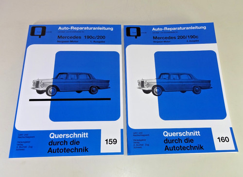 Repair manual mercedes 190c - repair,