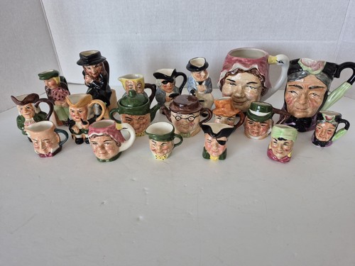 Vtg toby mugs - 19,