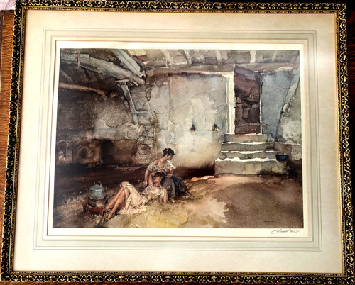 William russell flint - russell, signed