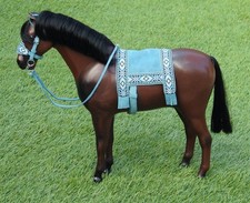 1:6 scale blue leather Indian