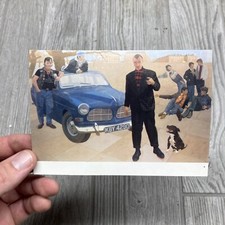 Rare Volvo Postcard 122 Lord volvo and his Estate - Amazon 123 220 P1800 1800