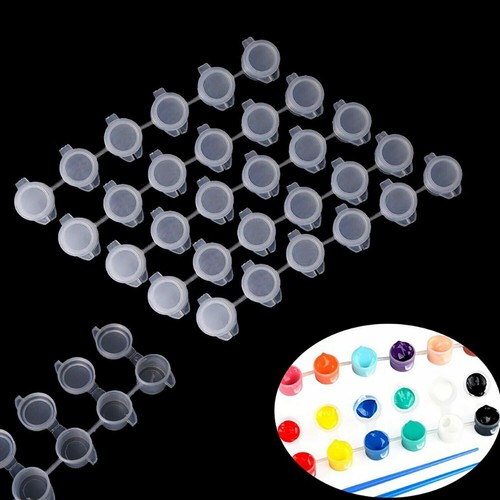 Empty paint cosmetic pots with - cosmetic,