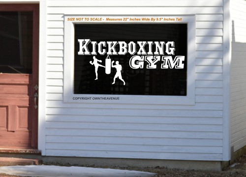 Kickboxing gym outdoor wall - kickboxing,