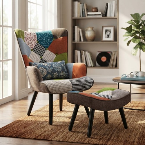 Ergonomic patchwork lounge - patchwork,