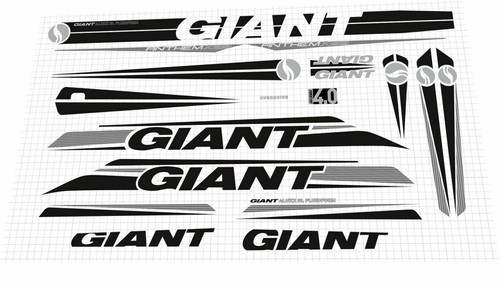 Giant anthem x29 2012 decal - giant, er