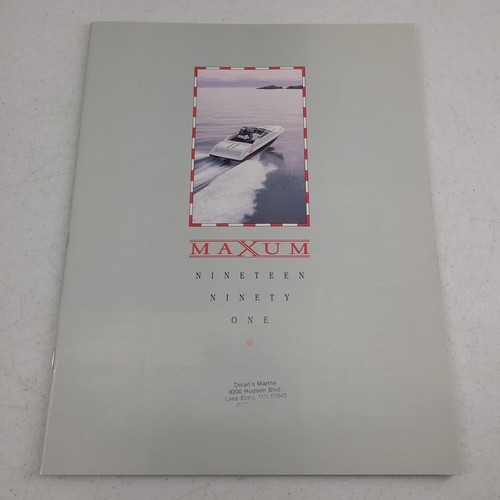 Vintage 1991 maxum marine - 1991,