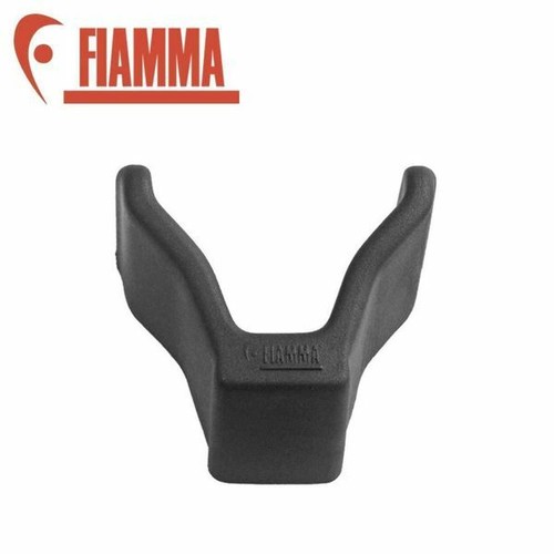 Fiamma black rail end cap - end,