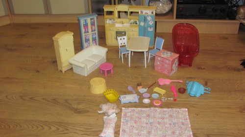 Vintage barbie furniture - vintage,