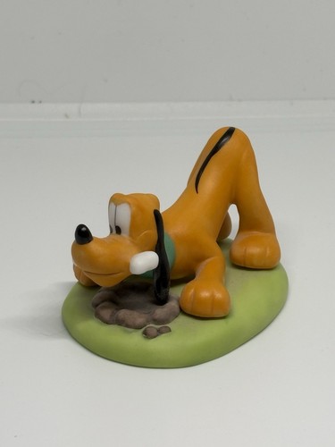 Disney pluto grolier figurine - disney,