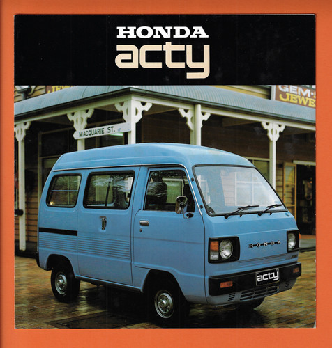 Honda acty van - honda, page