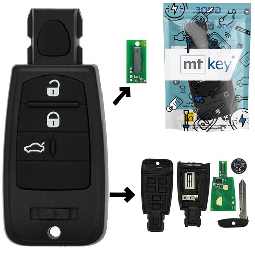Radio key 434mhz button - key,