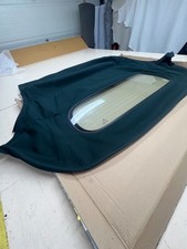 Porsche Boxster Green mohair Roof 986 02-05 Canvas Glass window Facelift