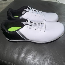 Slazenger V100 Men's Golf Shoes Size UK 7.5 White/Grey/Black