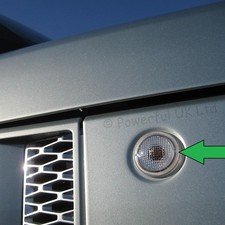 Clear SIDE REPEATERS Indicators for Range Rover L322 Vogue 2002-12 supercharged