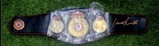 Signed Lennox Lewis WBA Belt