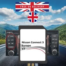 NISSAN Connect 3 V7 Navigation SD CARD Juke Micra Qashqai GPS Map UK 2022 2023
