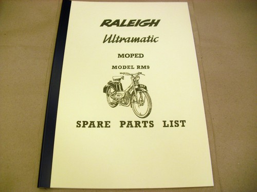 Raleigh moped rm9 - raleigh, parts