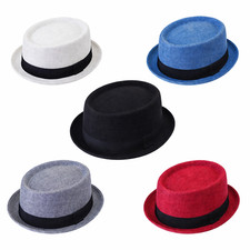 Men’s Pork Pie Hat 100%