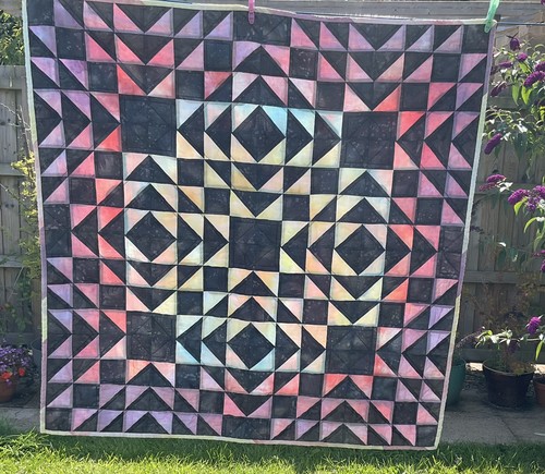 Vintage signed handmade quilt - vintage,