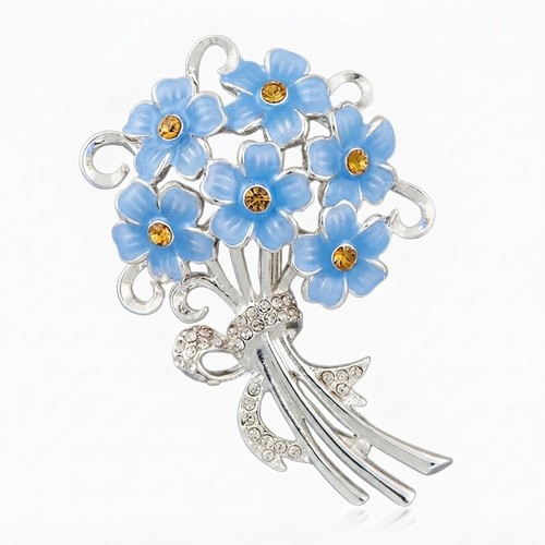 Forget not flower brooch - flower,
