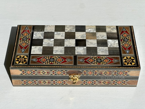 Backgammon board chess - board, &
