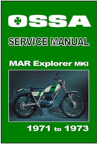 Service manual ossa explorer - service,